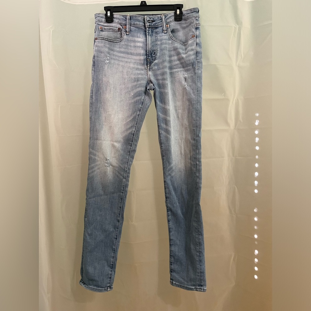 American Eagle Outfitters Faded Blue Skinny Jeans